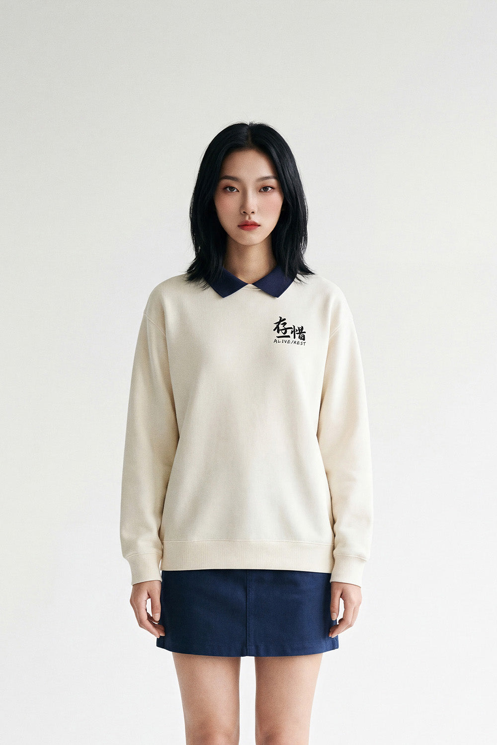 [AR-S-02] Logo Polo Sweater