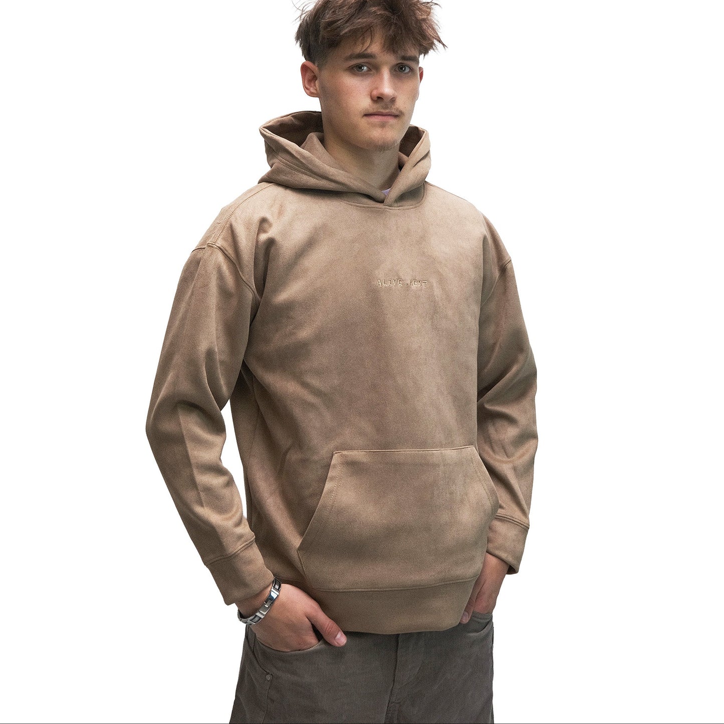 [AR08] 'The Suede Hoodie'