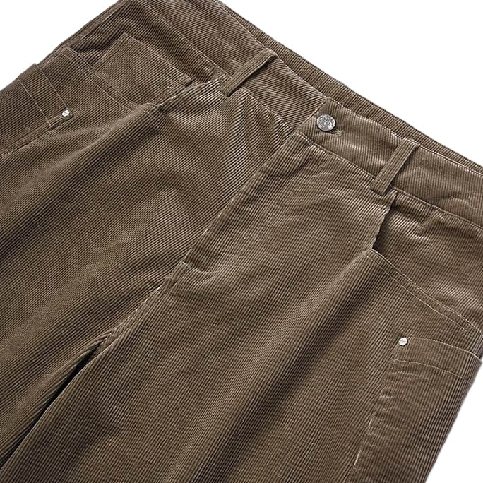 [AR-S-05] Wide-leg Corduroy Trousers