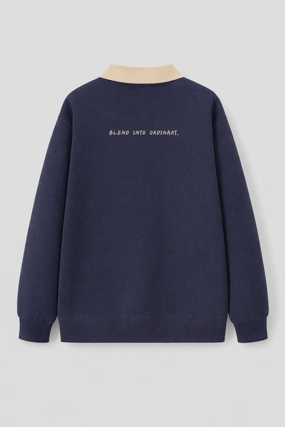 [AR-S-02] 'Contrast' Non-Iron Polo Sweater