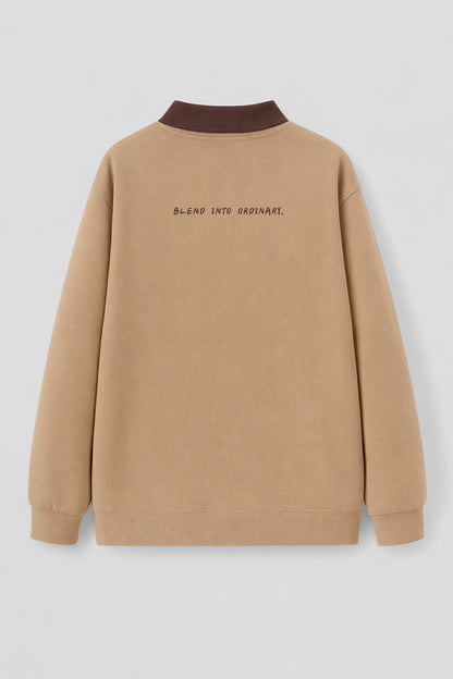 [AR-S-02] 'Contrast' Non-Iron Polo Sweater