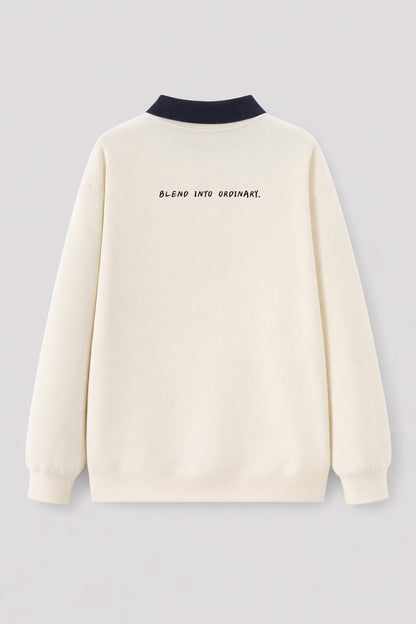 [AR-S-02] 'Contrast' Non-Iron Polo Sweater