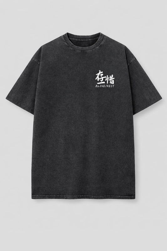 [AR01] 'Smoke' Acid Washed Tee