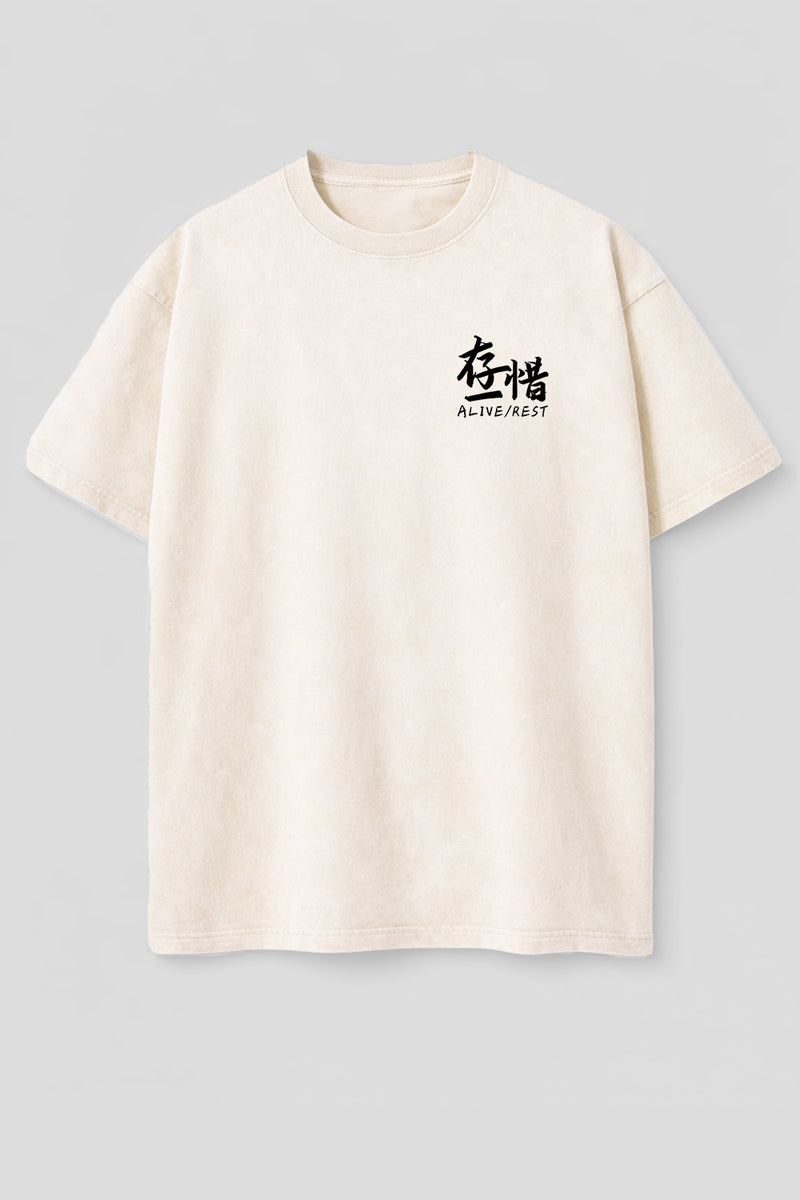 [AR01] Acid Wash Logo Tee