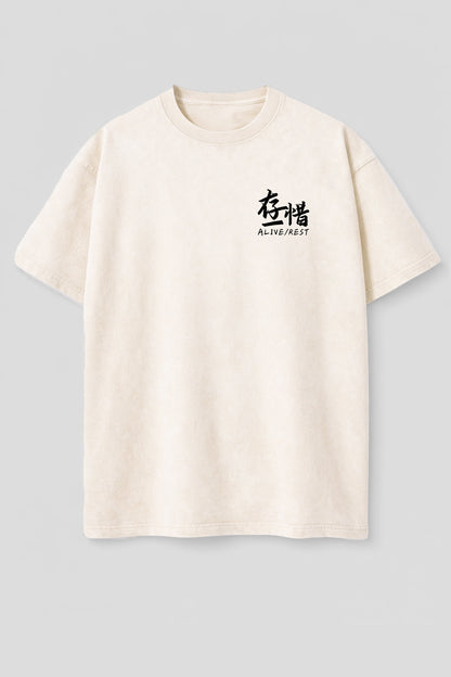 [AR01] 'Smoke' Acid Washed Tee