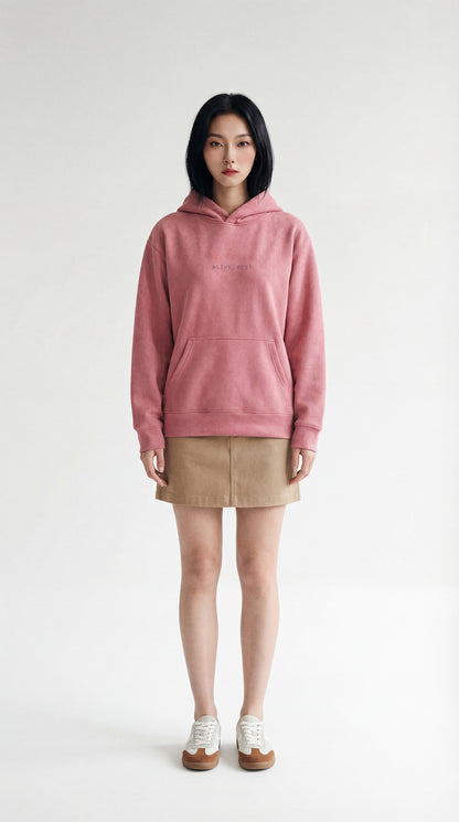 [AR08] 'Meiwu' Suede Hoodie