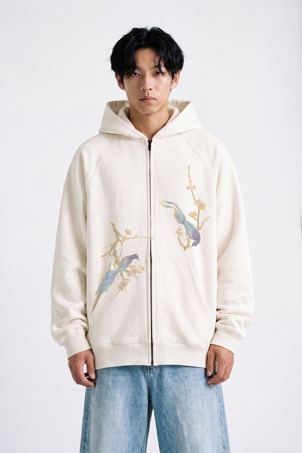 [AR11] Heavyweight Cotton Zip Hoodie