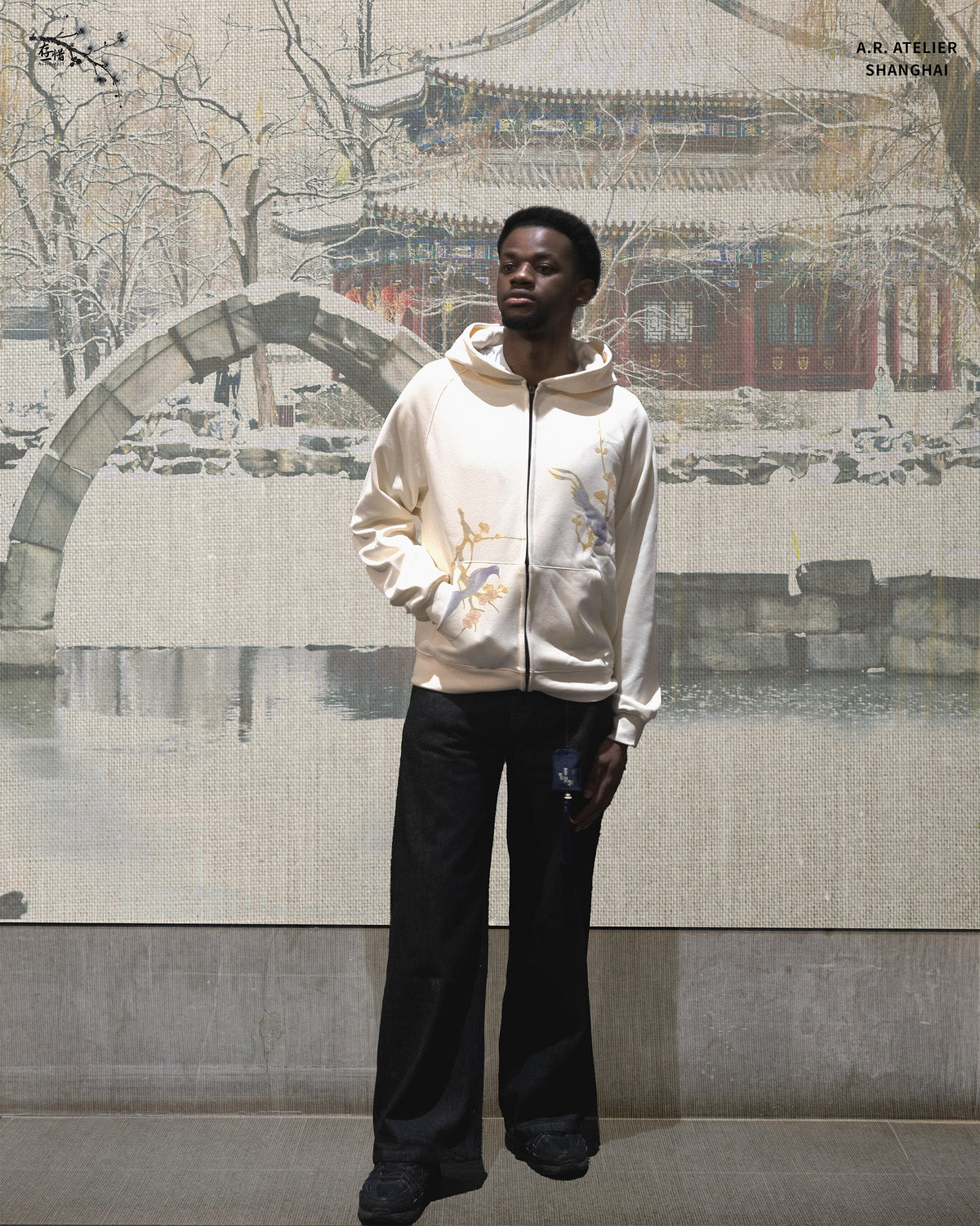 [AR11] Heavyweight Cotton Zip Hoodie