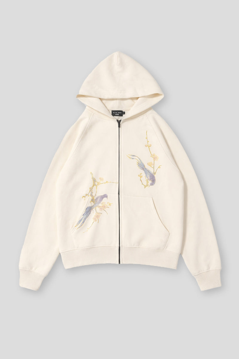 [AR11] Heavyweight Cotton Zip Hoodie